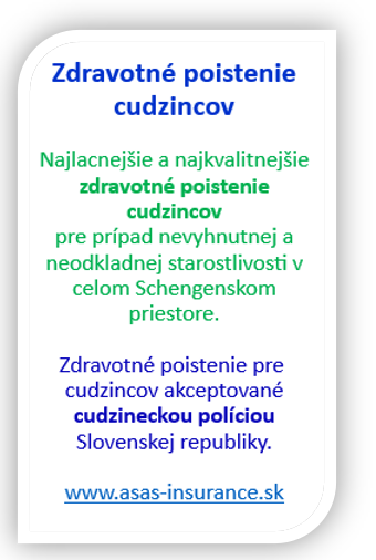 Poistenie cudzincov